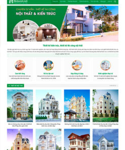 Mẫu web xây dựng 2