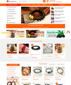 Mẫu web bán đồ trang sức