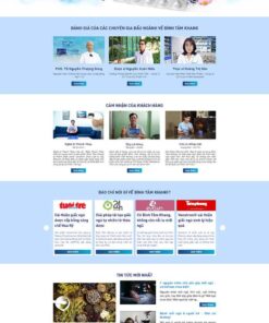 Mẫu web nhà thuốc
