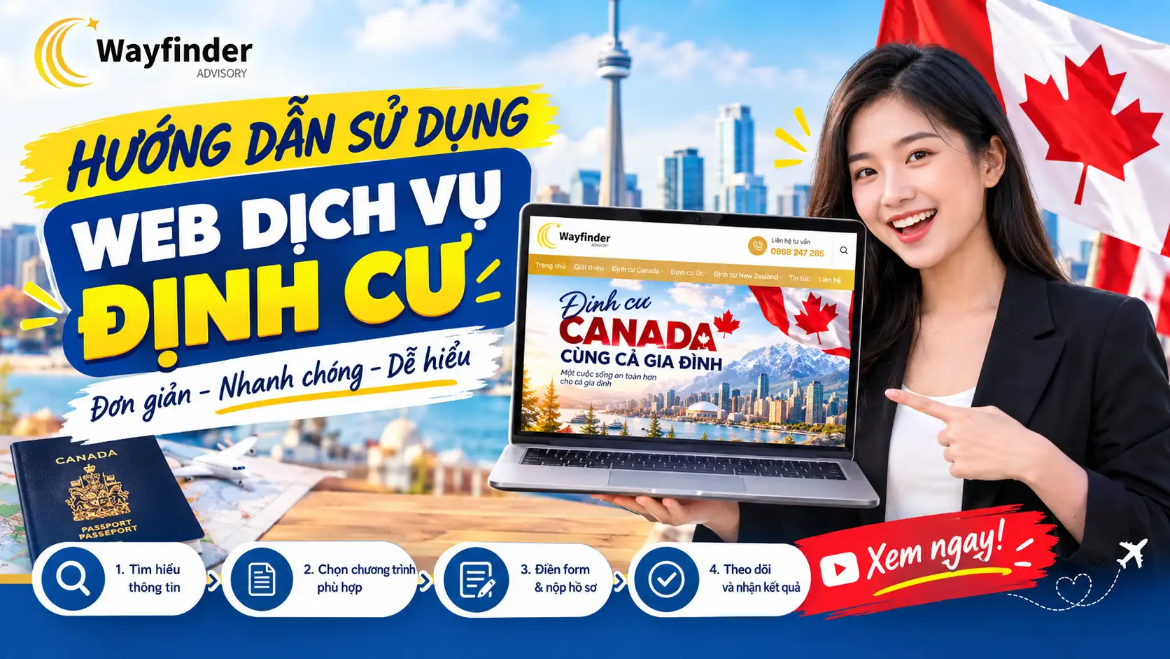 Huong dan su dung web gioi thieu dich vu dinh cu devthanhvo thietkeweb